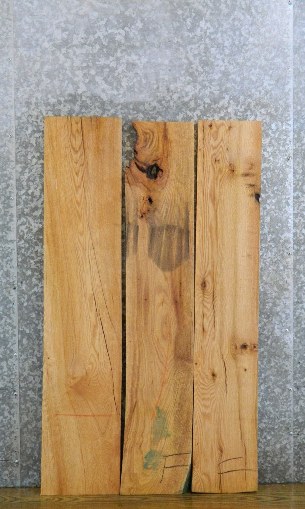 3- Red Oak Salvaged Kiln Dried Craft Pack/Lumber Boards 41311
