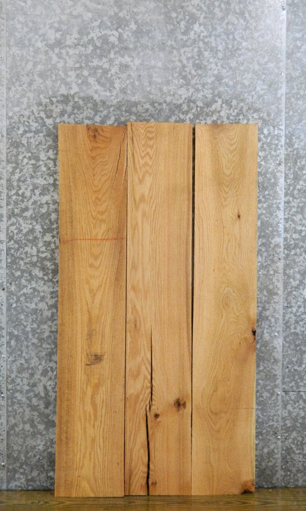 3- Rustic Red Oak Kiln Dried Craft Pack/Lumber Boards 41313