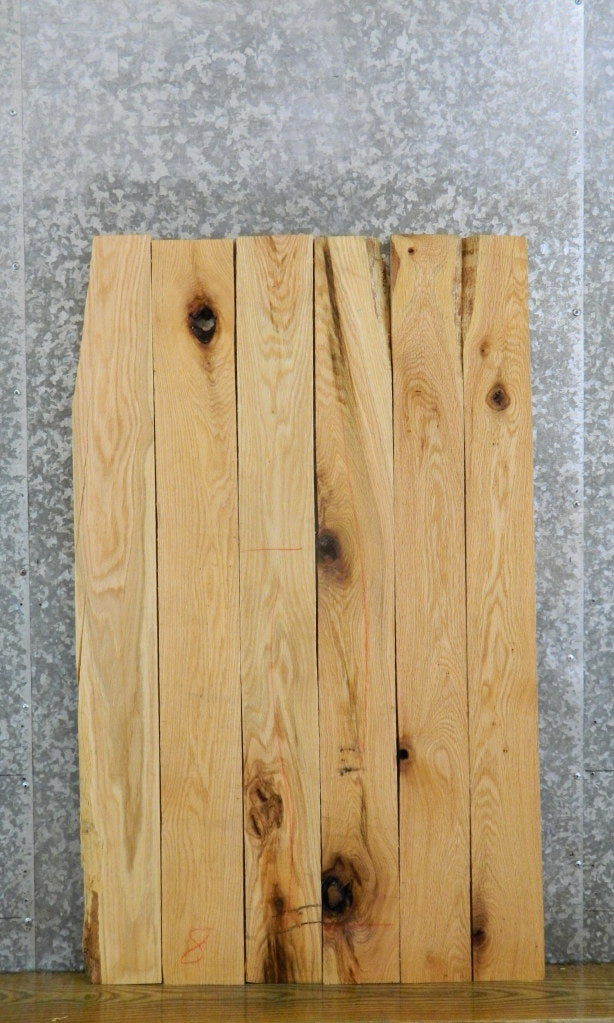 6- Kiln Dried Red Oak Rustic Craft Pack/Lumber Boards 41331-41332