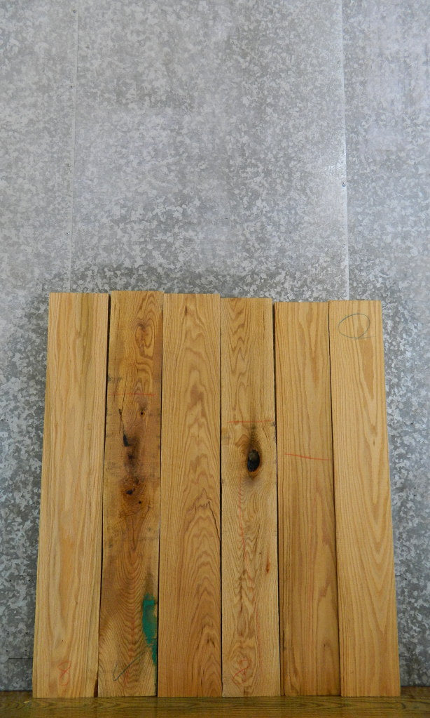 6- Kiln Dried Red Oak Salvaged Craft Pack/Lumber Boards 41333-41334