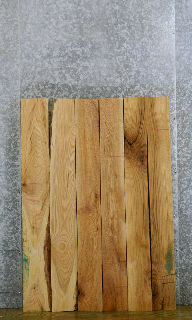 6- Kiln Dried Red Oak Reclaimed Craft Pack/Lumber Boards 41335-41336