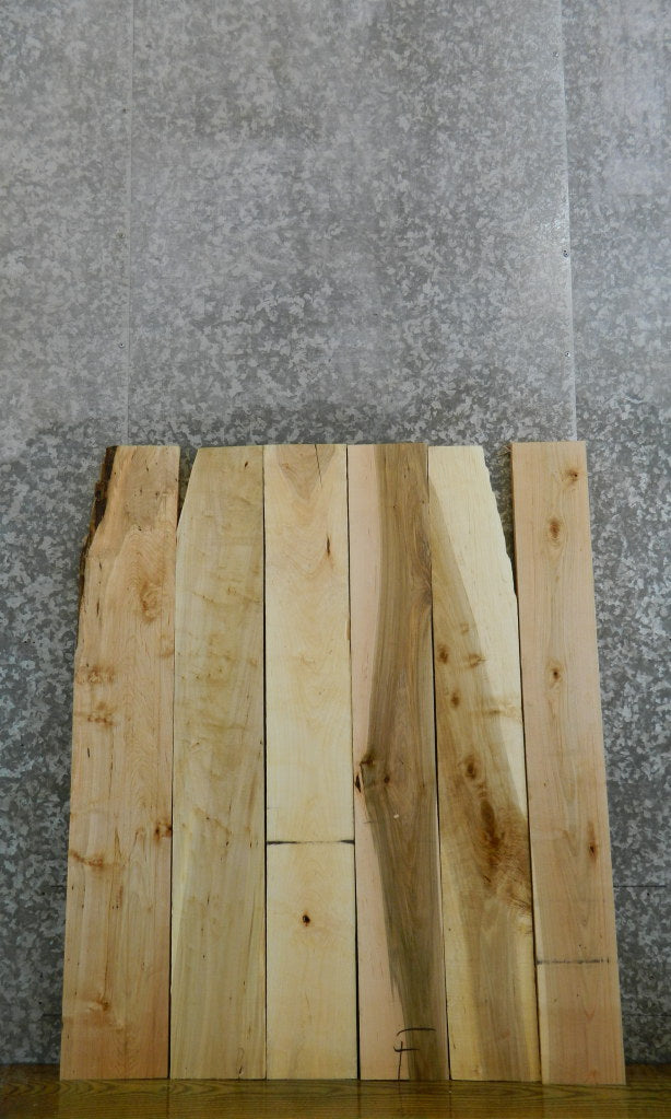 6- Salvaged Maple Kiln Dried Lumber Boards/Craft Pack 41374-41375