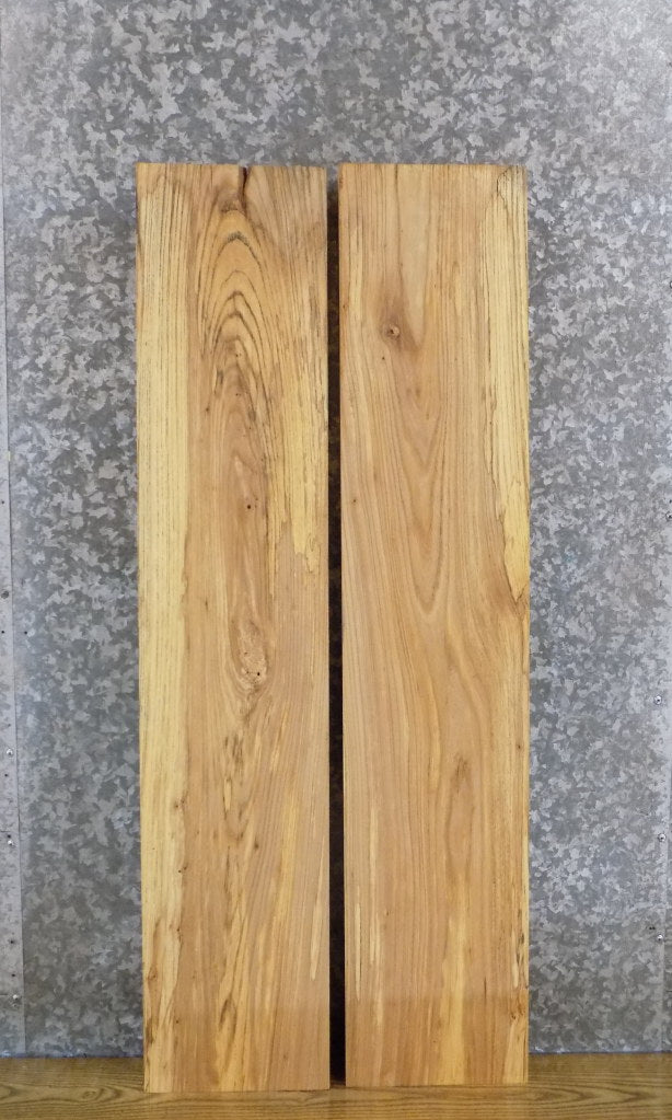 2- Kiln Dried Salvaged Hackberry Lumber Boards/Wall Shelf Slabs 41376-41377