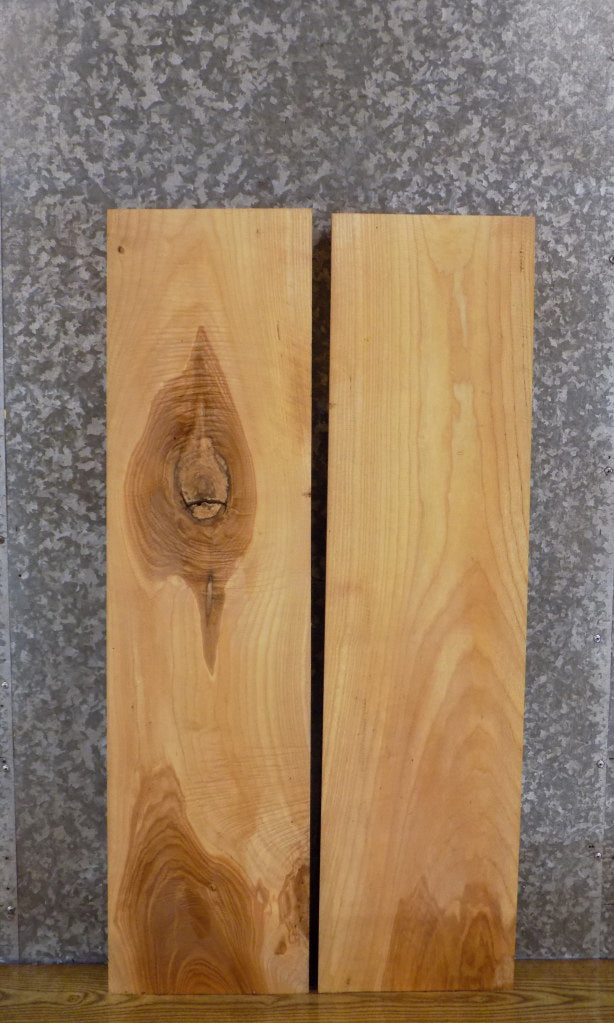 2- Kiln Dried Rustic Ash Wall Shelf Slabs/Lumber Boards 41397-41398
