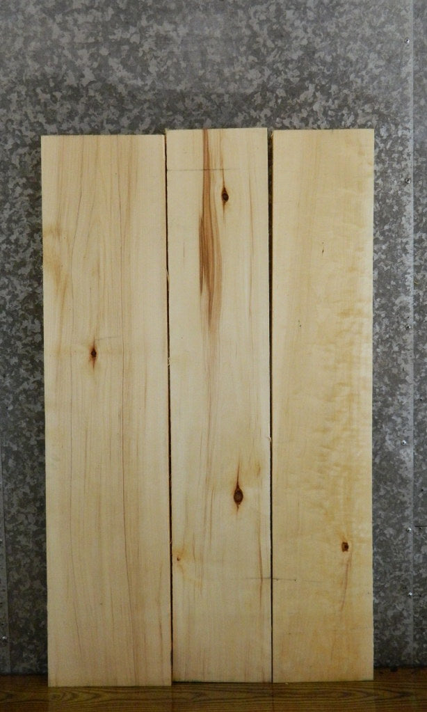 3- Reclaimed Kiln Dried Maple Craft Pack/Lumber Boards 41482