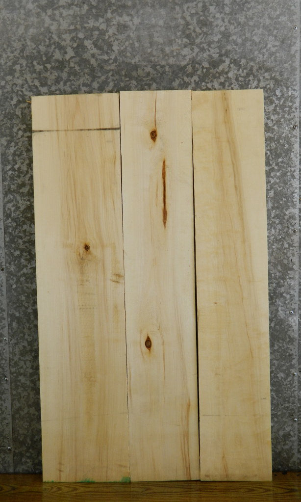 3- Reclaimed Kiln Dried Maple Craft Pack/Lumber Boards 41482