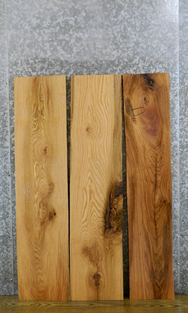 3- Reclaimed Red Oak Kiln Dried Lumber Boards/Craft Pack 41493