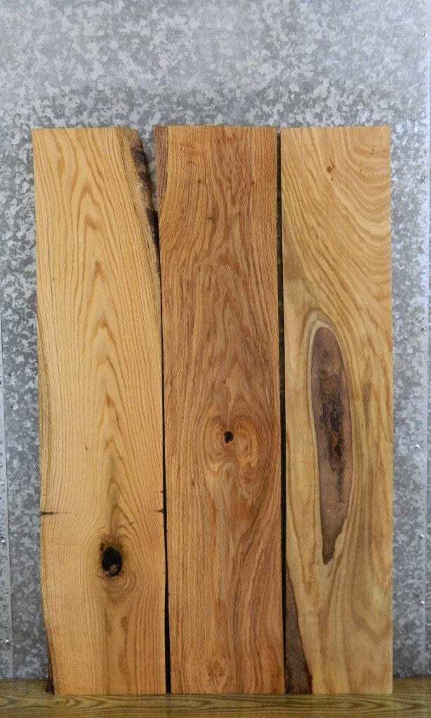 3- Kiln Dried Red Oak Salvaged Lumber Boards/Craft Pack 41495