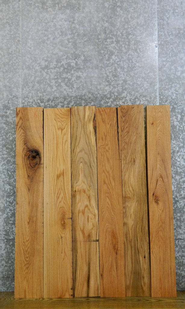 6- Kiln Dried Salvaged Red Oak Lumber Boards/Craft Pack 41526-41527