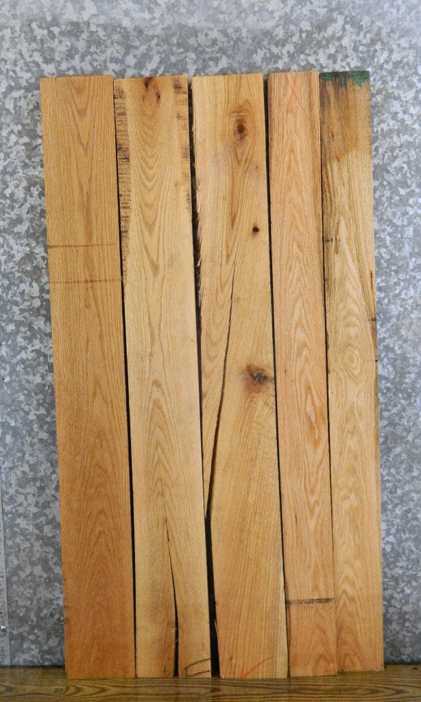 5- Kiln Dried Red Oak Rustic Craft Pack/Lumber Boards 41537-41538