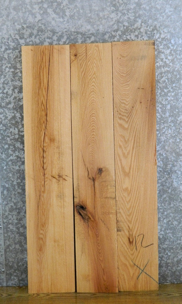 3- Red Oak Reclaimed Kiln Dried Lumber Boards/Craft Pack 41603