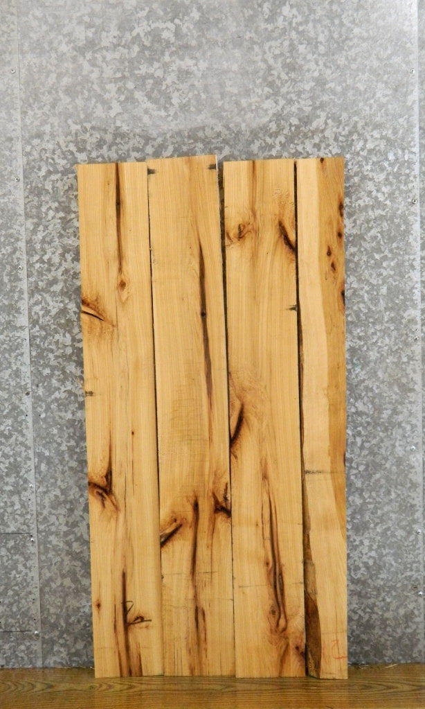 4- Kiln Dried Hickory Rustic Craft Pack/Lumber Boards 41617