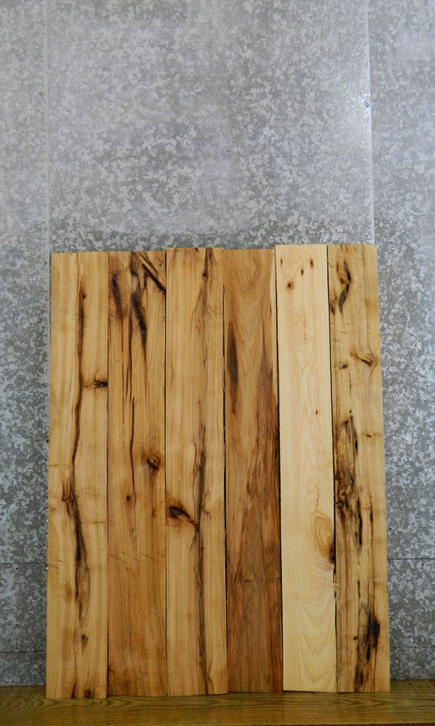 6- Kiln Dried Hickory Reclaimed Craft Pack/Lumber Boards 41631-41632