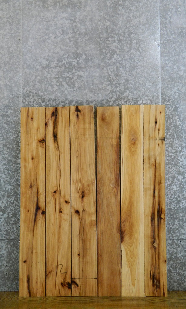 6- Kiln Dried Hickory Reclaimed Craft Pack/Lumber Boards 41631-41632