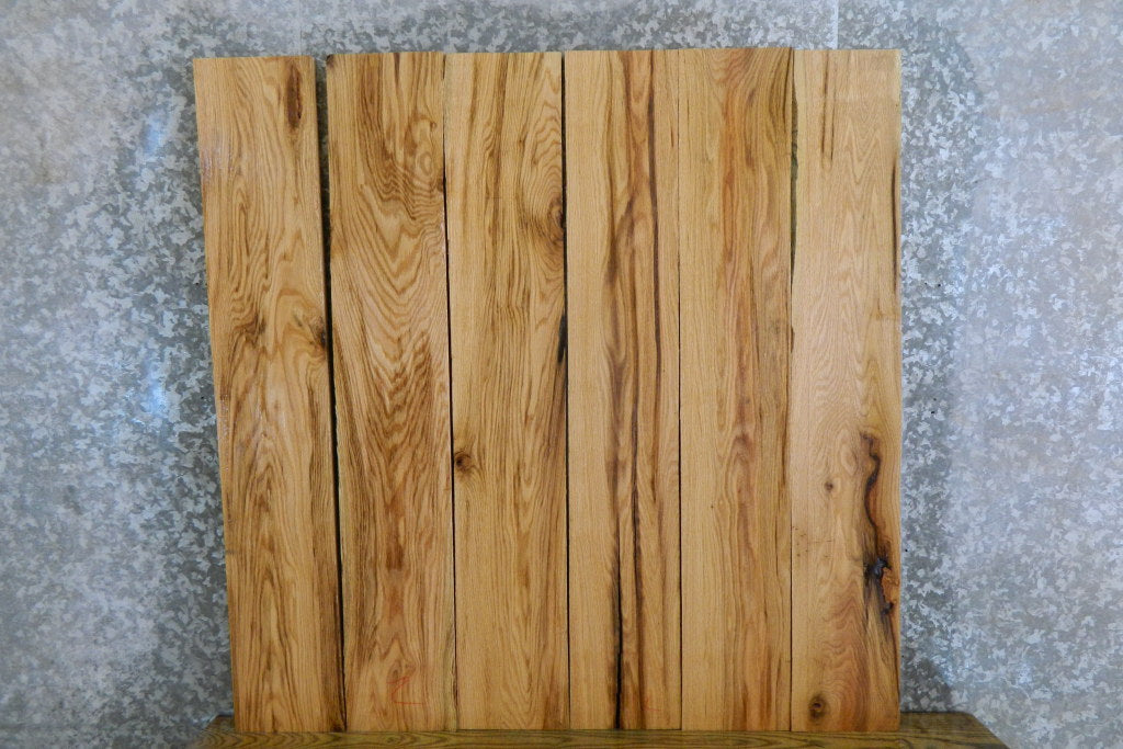 6- Red Oak Kiln Dried Reclaimed Craft Pack/Lumber Boards 41637-41638