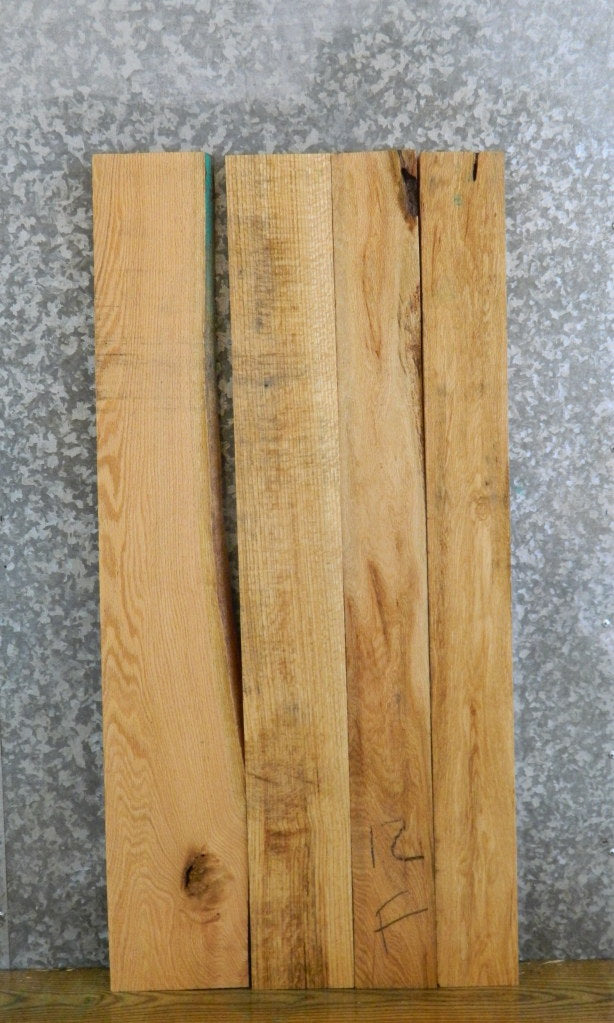 4- Kiln Dried Red Oak Rustic Craft Pack/Lumber Boards 41643