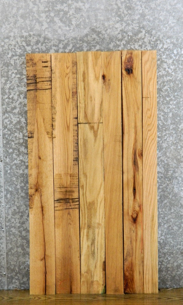 6- Salvaged Kiln Dried Red Oak Lumber Boards/Craft Pack 41648-41649