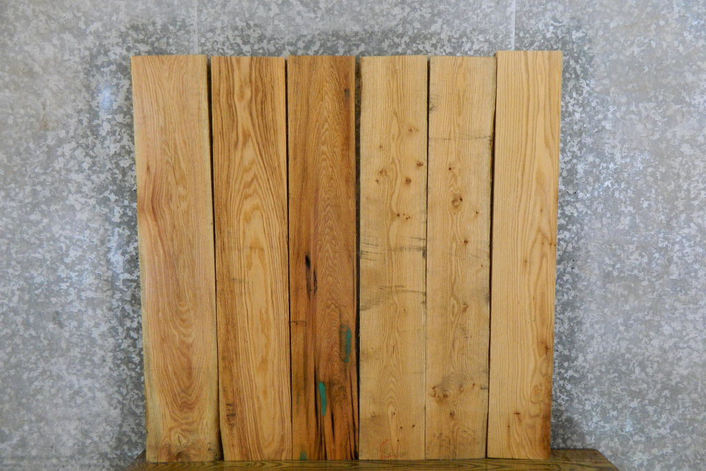 6- Reclaimed Kiln Dried Red Oak Lumber Boards/Craft Pack 41650-41651