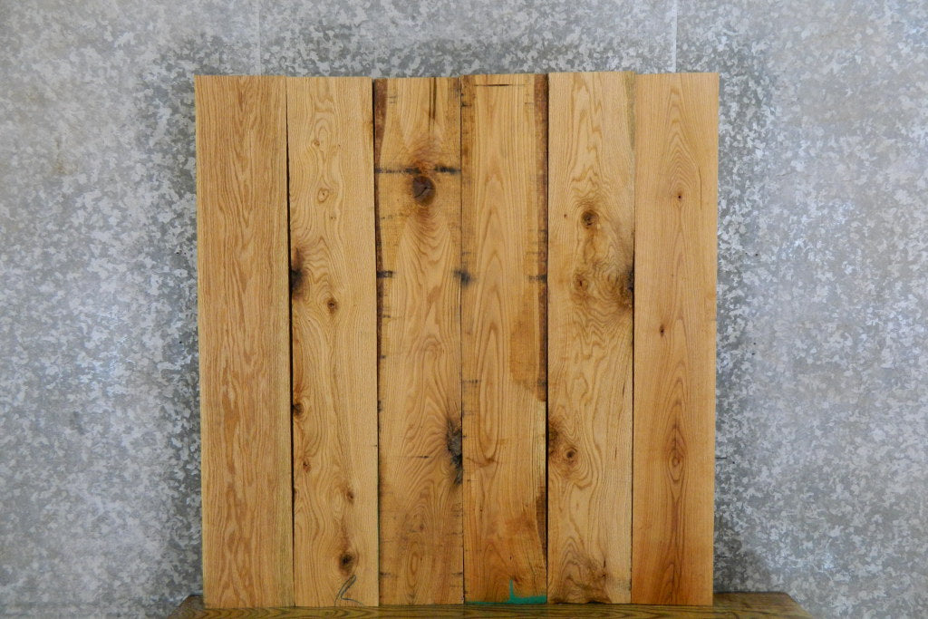 6- Kiln Dried Red Oak Rustic Lumber Boards/Craft Pack 41652-41653