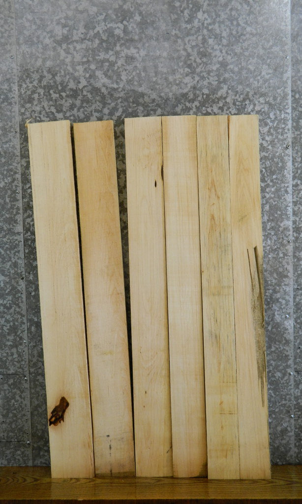6- Kiln Dried Rustic Maple Craft Pack/Lumber Boards 41718-41719