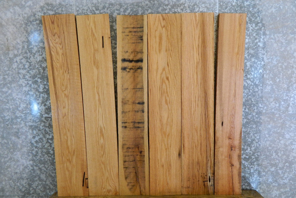 6- Salvaged Kiln Dried Red Oak Craft Pack/Lumber Boards 41726-41727