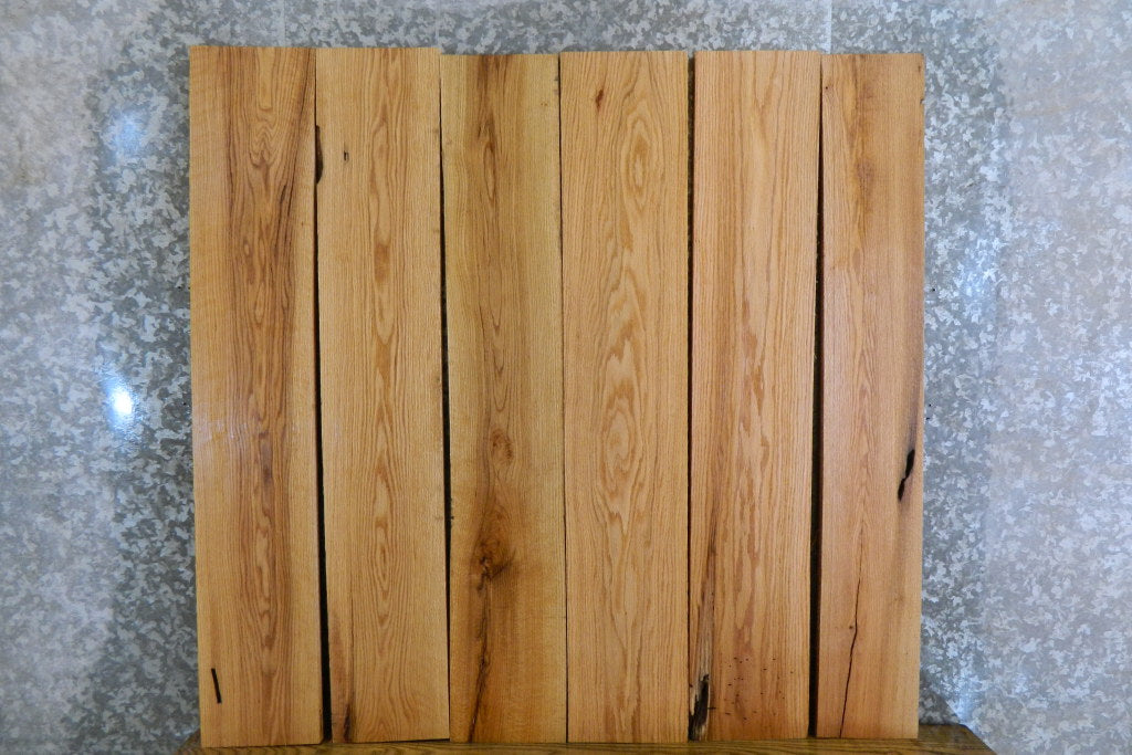 6- Salvaged Kiln Dried Red Oak Craft Pack/Lumber Boards 41726-41727