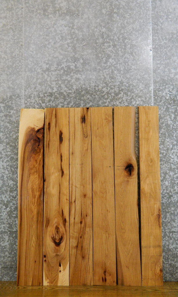 6- Kiln Dried Rustic Hickory Craft Pack/Lumber Boards 41769-41770
