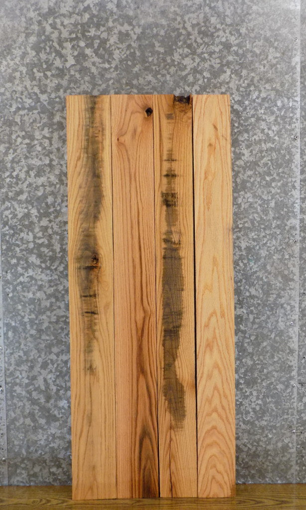 4- Red Oak Salvaged Kiln Dried Lumber Pack/Wall Shelf Wood Slabs 41786-41787