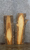 Thumbnail for 2- Live Edge Ash Wall Shelf/End/Accent Table Top Slabs 4164-4165