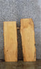 Thumbnail for 2- Live Edge Ash Wall Shelf/End/Accent Table Top Slabs 4164-4165