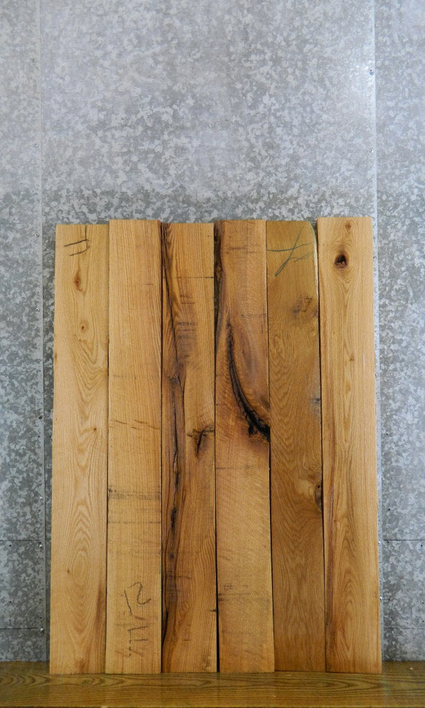 6- Red Oak Reclaimed Kiln Dried Lumber Boards/Craft Pack 41833-41834
