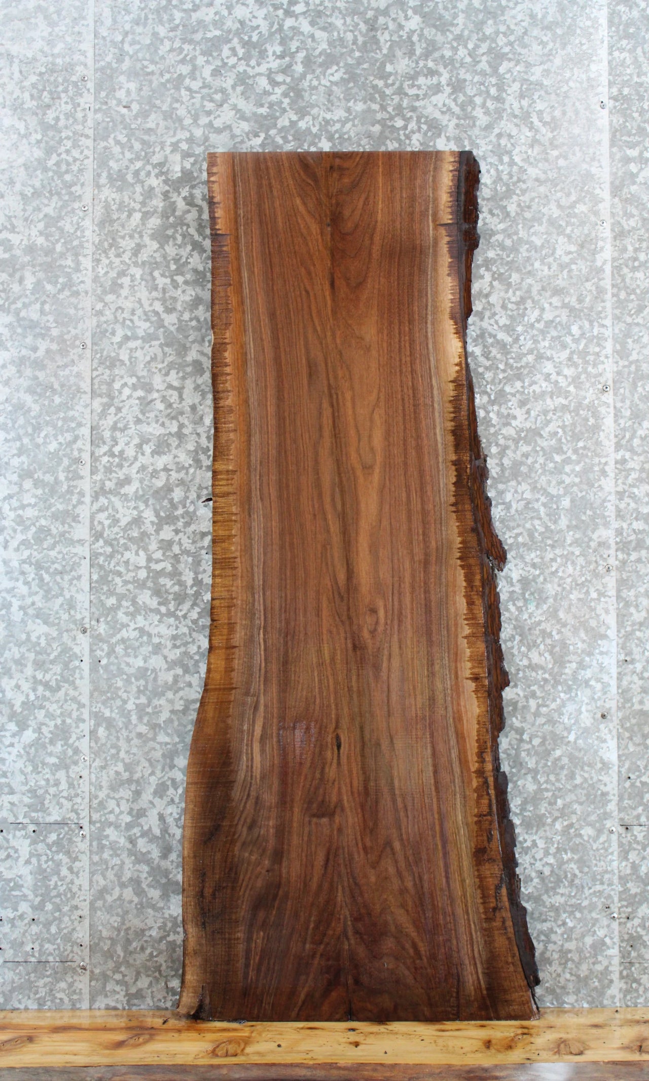 Live Edge Black Walnut Kitchen Table/Desk Top Slab 42007