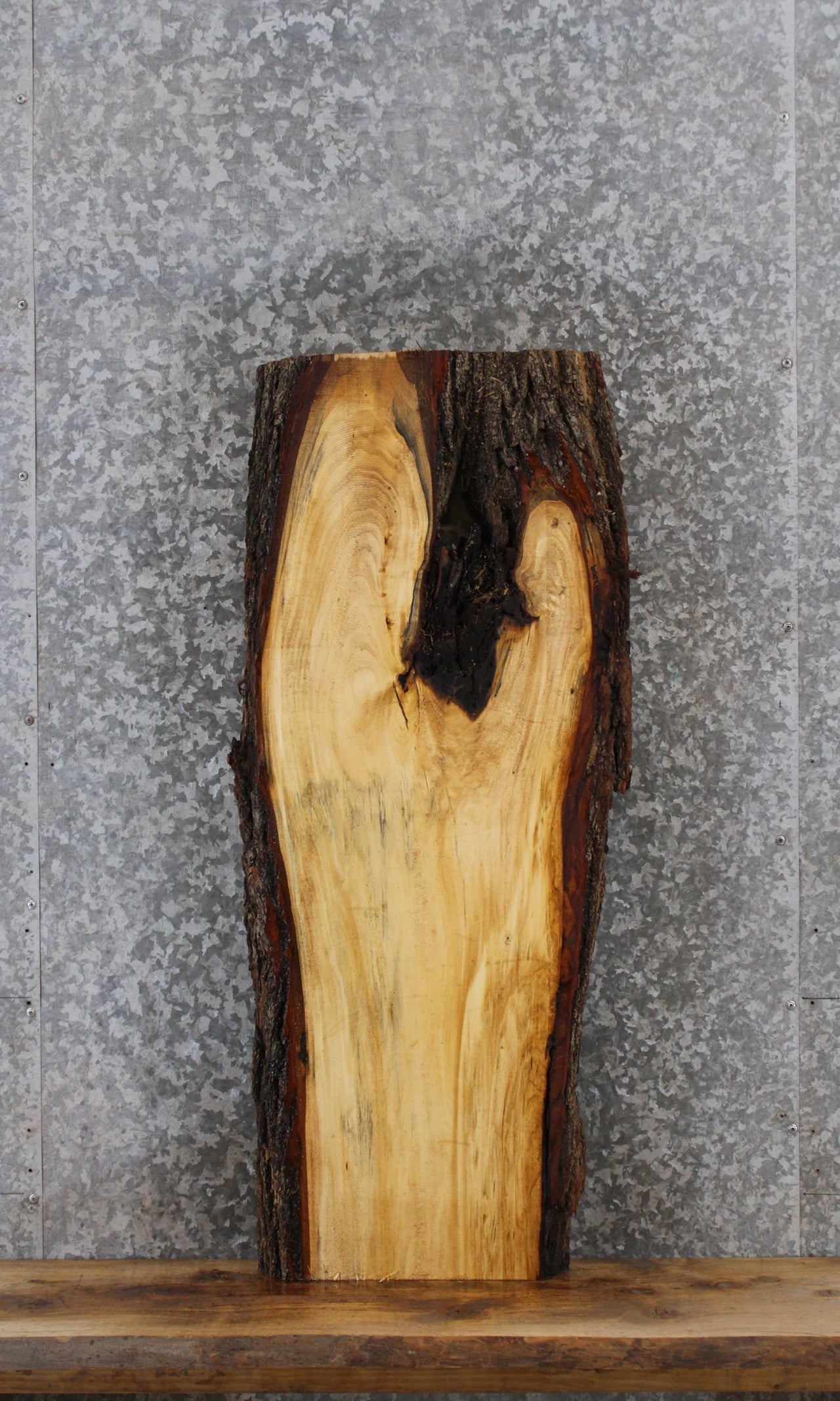 Rustic Natural Edge Maple Computer Desk Top 42009