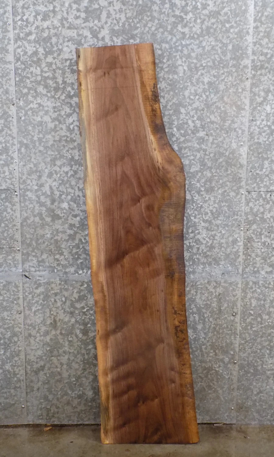 Live Edge Black Walnut Reclaimed Bar Top/Sofa Table Top Slab 42013