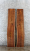 Thumbnail for 2- Walnut Live Edge Book Match River Dining Table Top Slabs 42016-42017