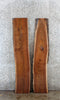 Thumbnail for 2- Walnut Live Edge Book Match River Dining Table Top Slabs 42016-42017