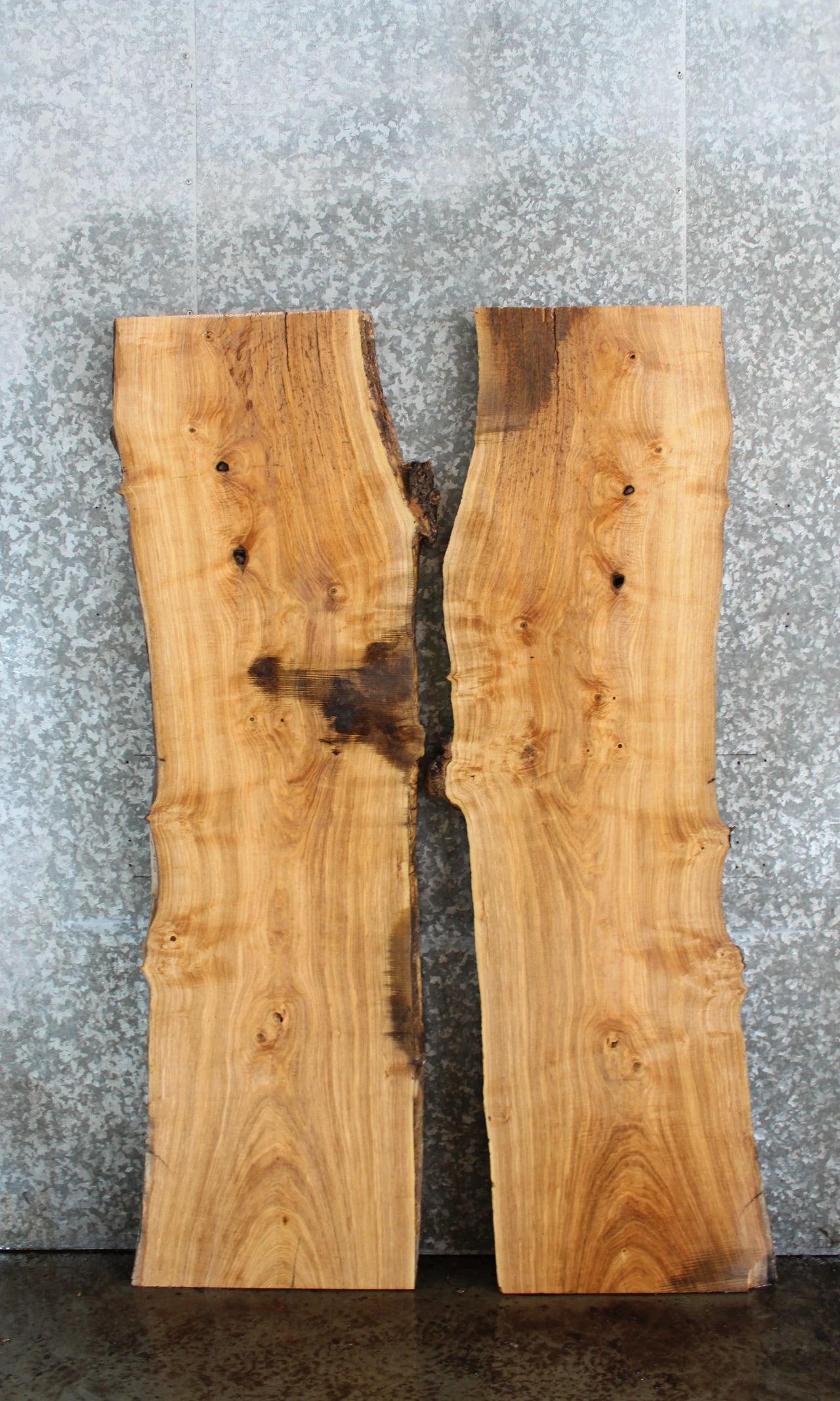 2- Live Edge Bookmatched Ash Kitchen table/River Table Top 42020-42021