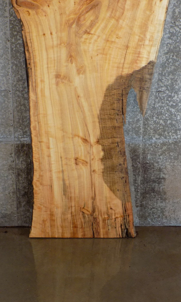 Live Edge Maple Kitchen/Dining Table Top Wood Slab CLOSEOUT 42029