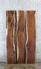 Thumbnail for 3- Figured Black Walnut Bookmatch Island/Dining Table top 42031-42033