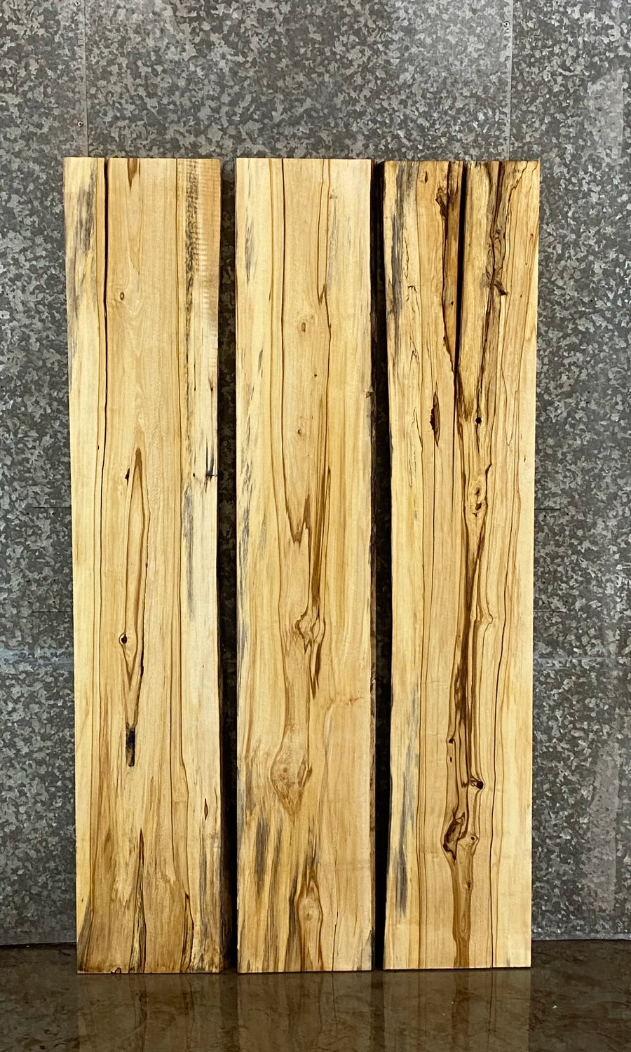 3- Live Edge Slabs, Hackberry Hardwood Kitchen/Dining Room 42037,42039,42053