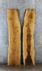 Thumbnail for 2- White Oak Live Edge Book Match Table/Bar Top/River Table Slabs 42044-42045