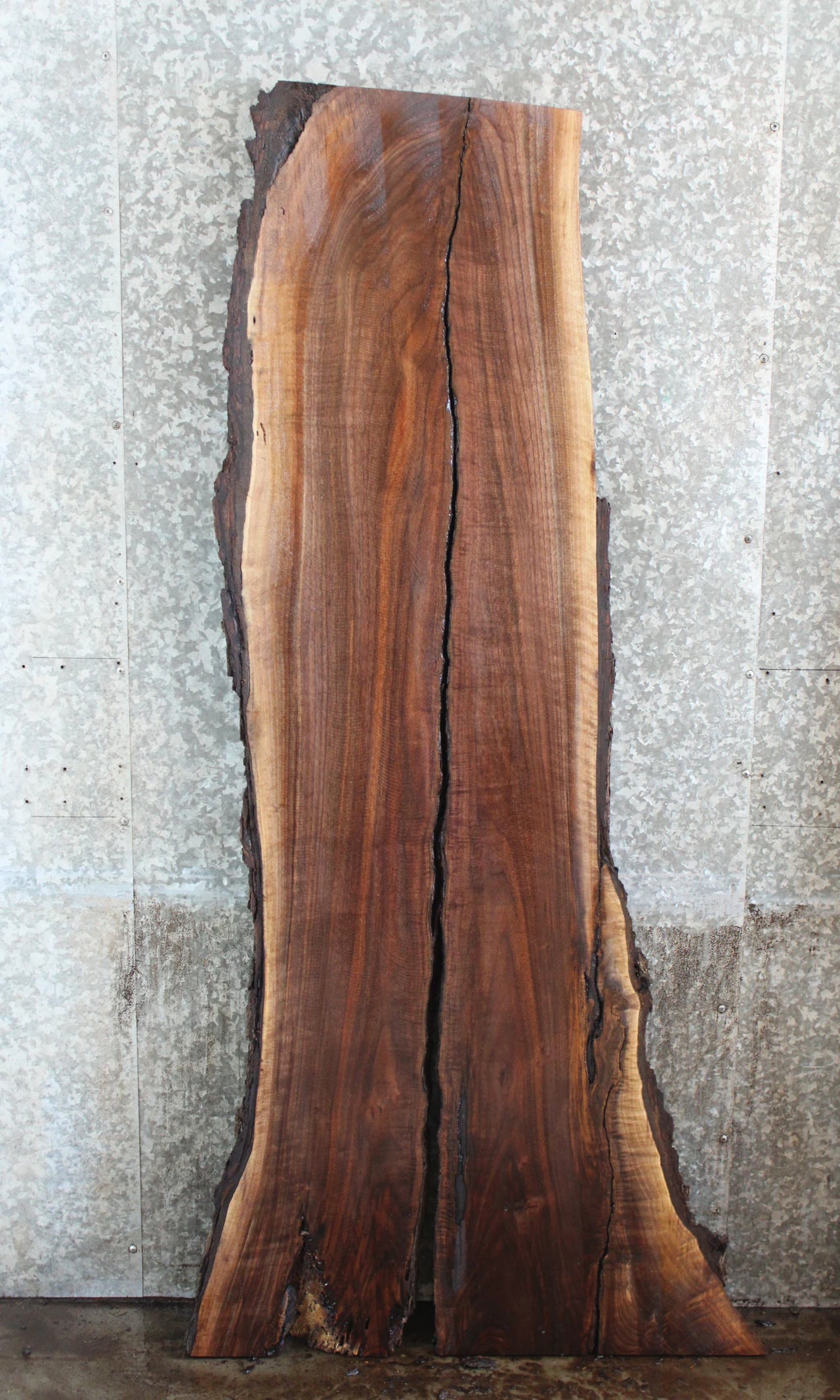 Live Edge Black Walnut Table/Desk Top Slab 42050