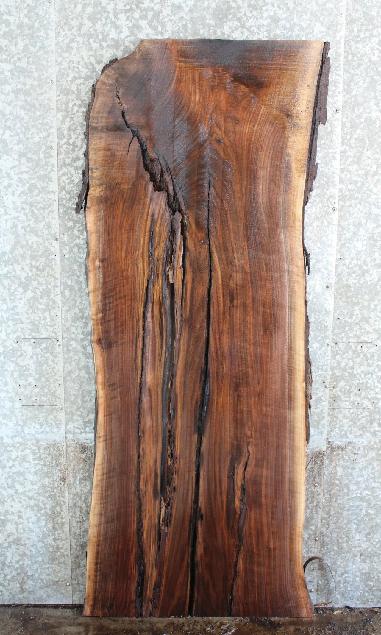 Live Edge Black Walnut Table/Desk Top Slab 42067