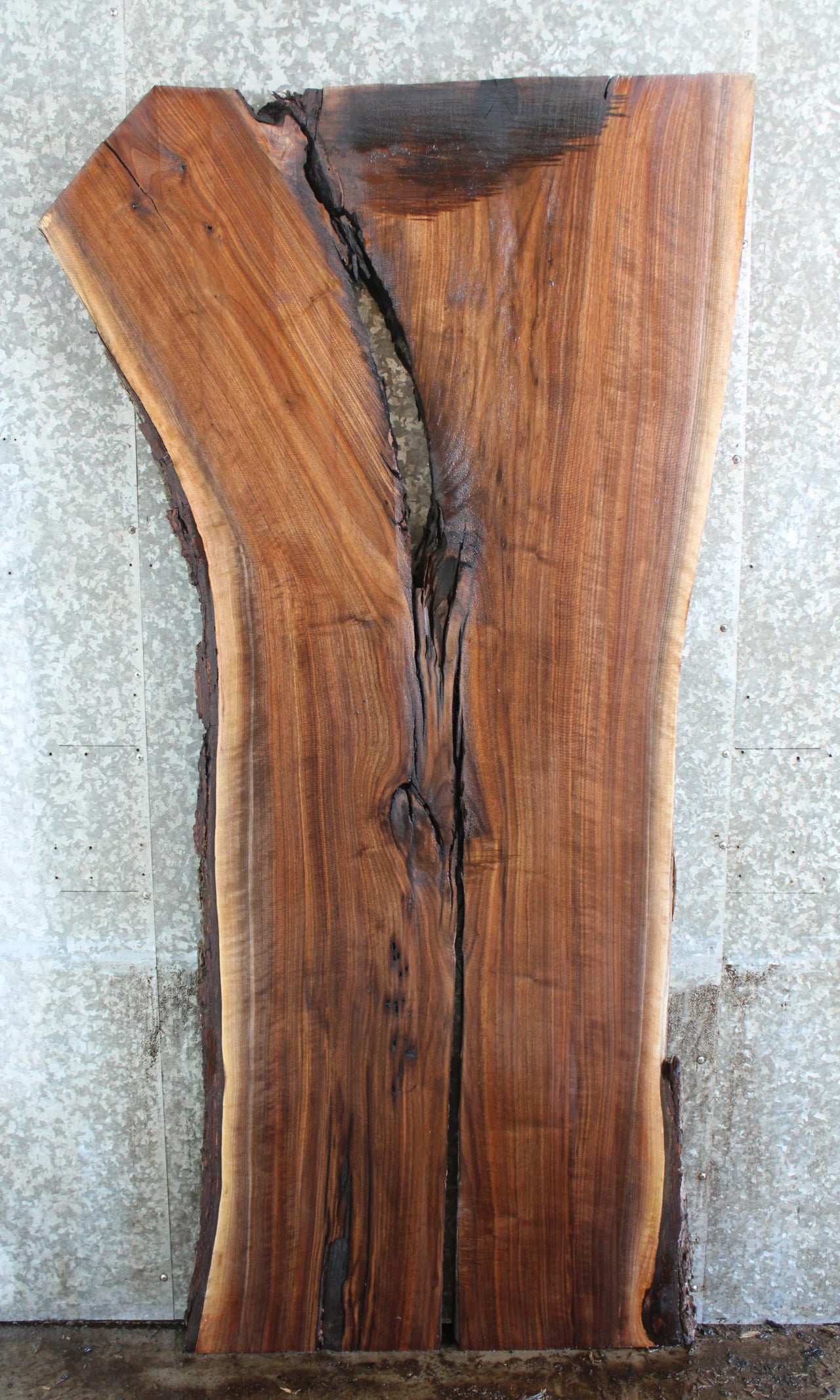 Live Edge Black Walnut Table/Desk Top Slab 42071