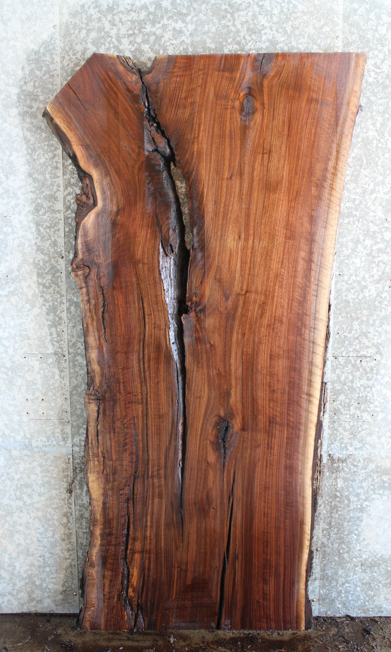 Live Edge Black Walnut Table/Desk Top Slab 42074