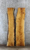 Thumbnail for 2- White Oak Live Edge Book Match River Table/Bar Top Slabs 42076-42077