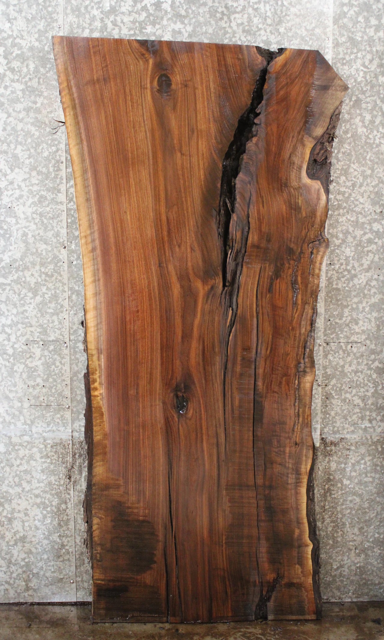 Live Edge Black Walnut Table/Desk Top Slab 42085