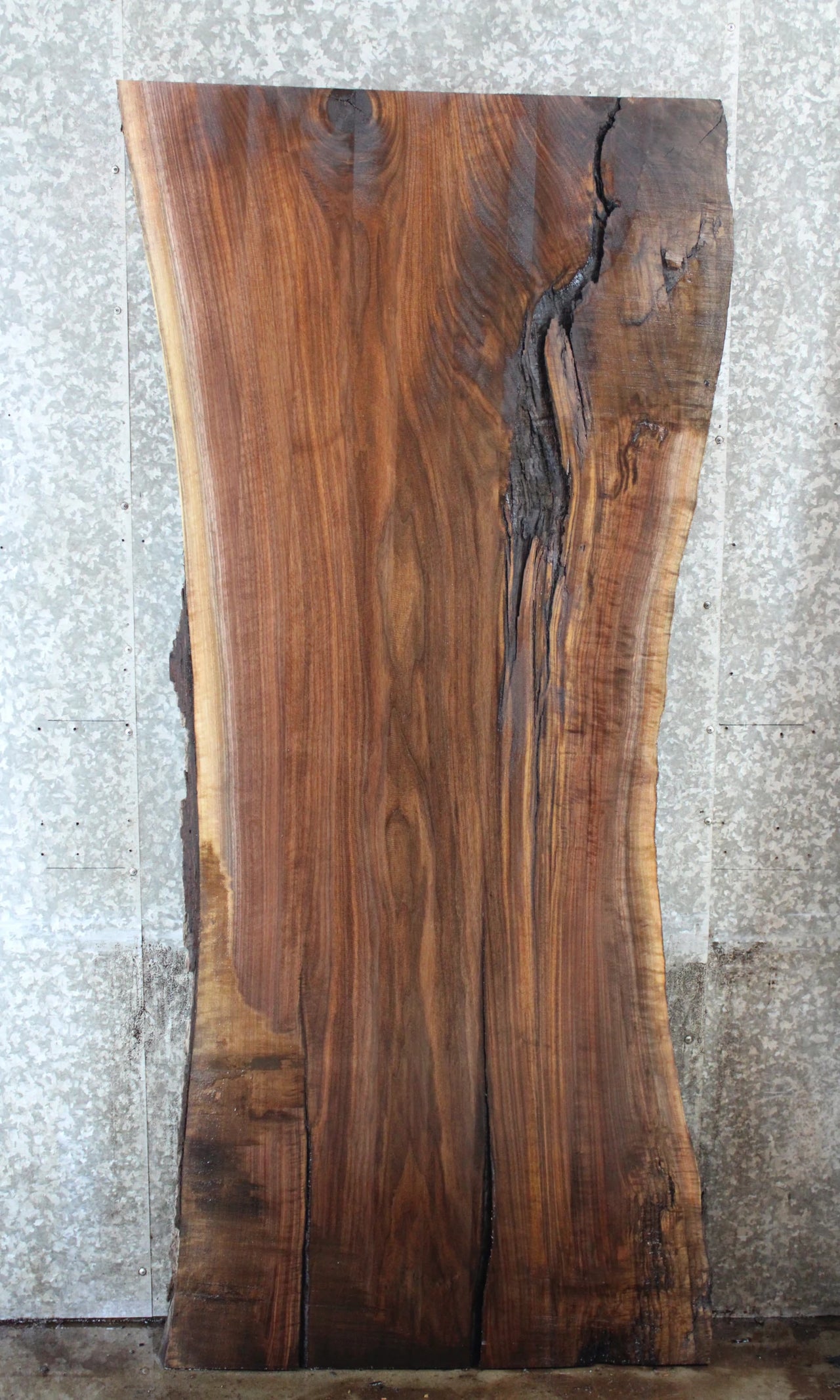 Live Edge Black Walnut Table/Desk Top Slab 42087