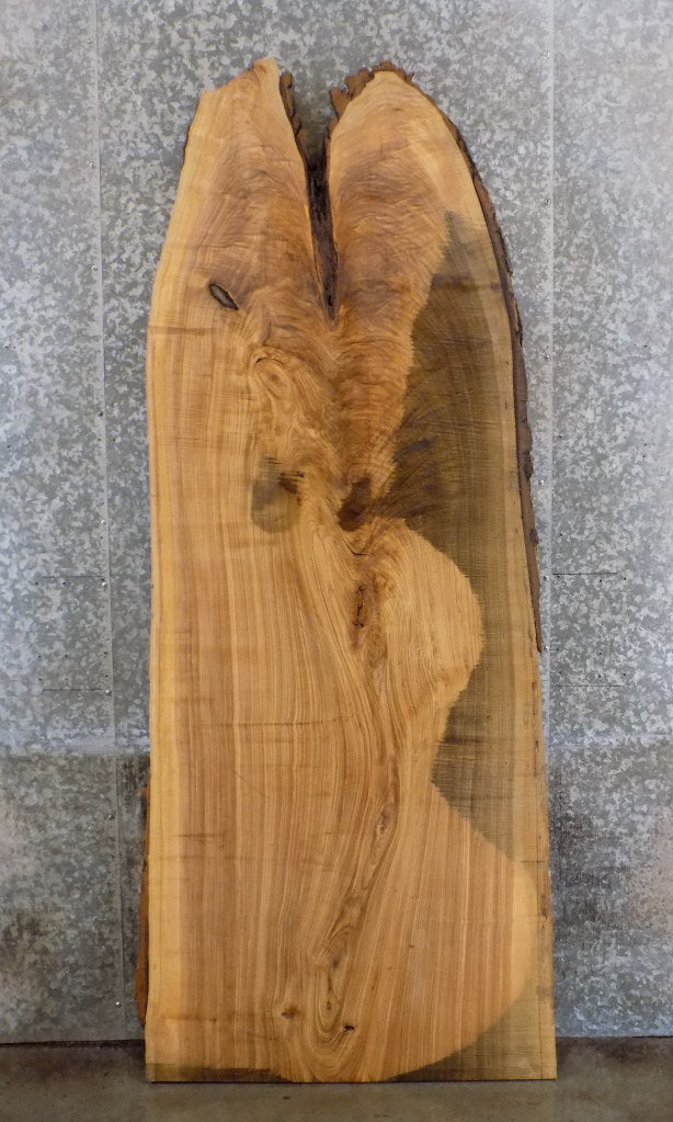 Live Edge Salvaged Ash Office Desk/Table Top Wood Slab 42095