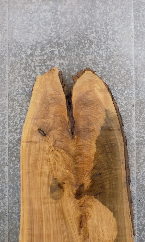 Live Edge Salvaged Ash Office Desk/Table Top Wood Slab 42095